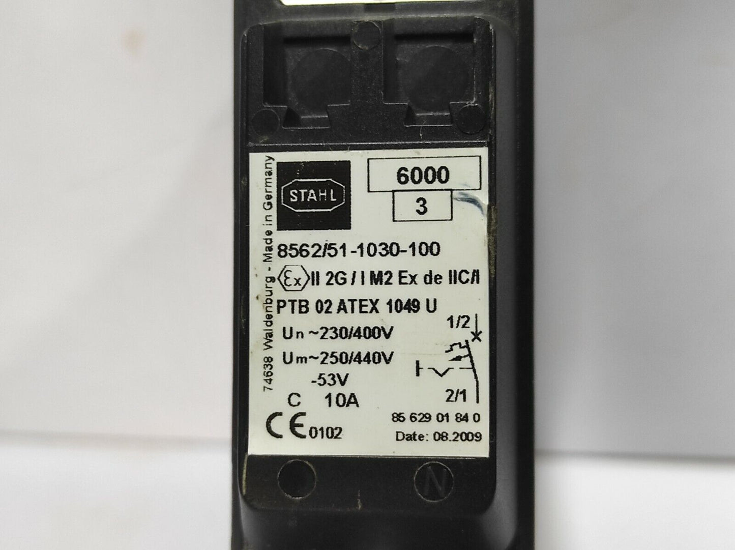Stahl 8562/51-1030-100 Circuit Breaker 10A 8562511030100