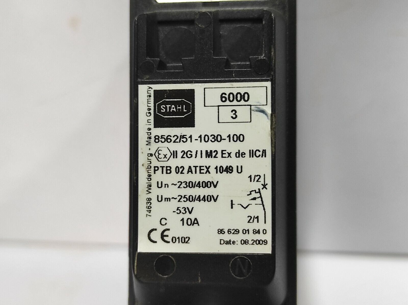 Stahl 8562/51-1030-100 Circuit Breaker 10A 8562511030100