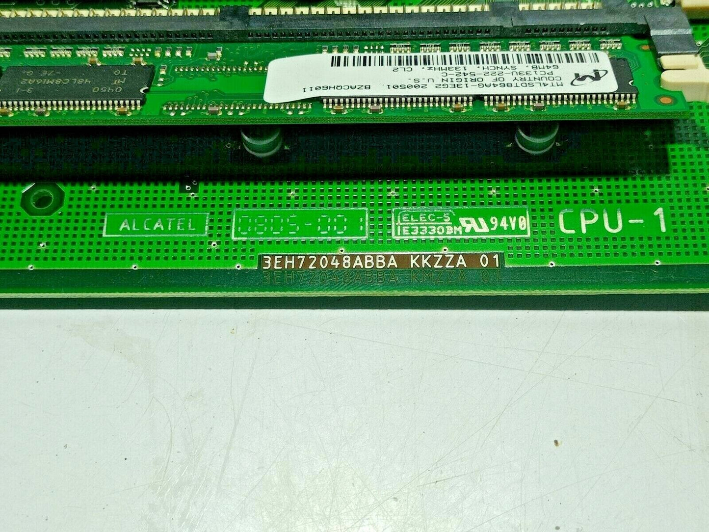 Alcatel 3EH04020AAXX000521 Business Processing Unit R3 CPU-2 + Soft (1)