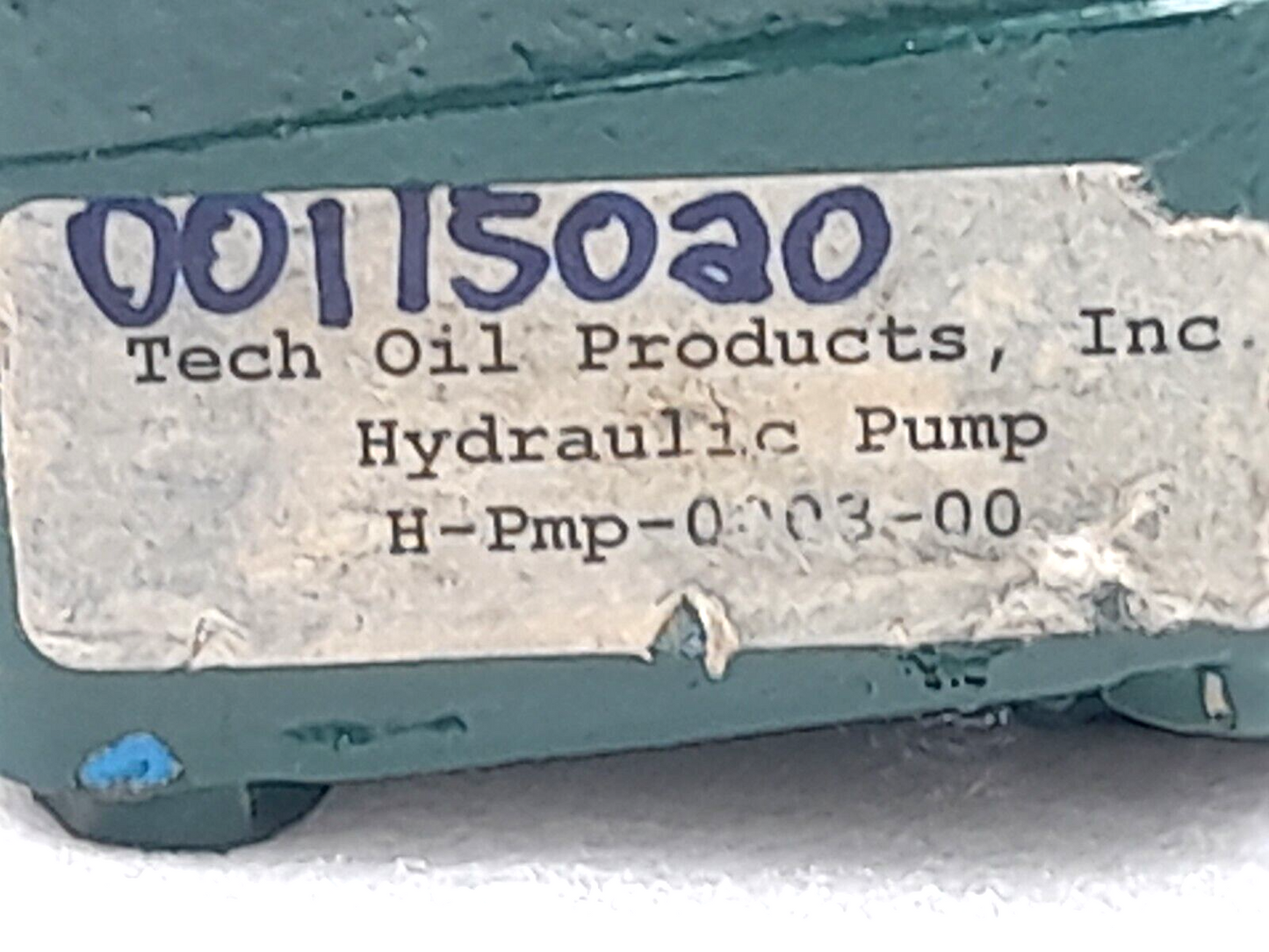 Tech Oil Products DZ2100607 Hydraulic Pump H-Pmp-0003-00 317667 DZ1 100929 37009