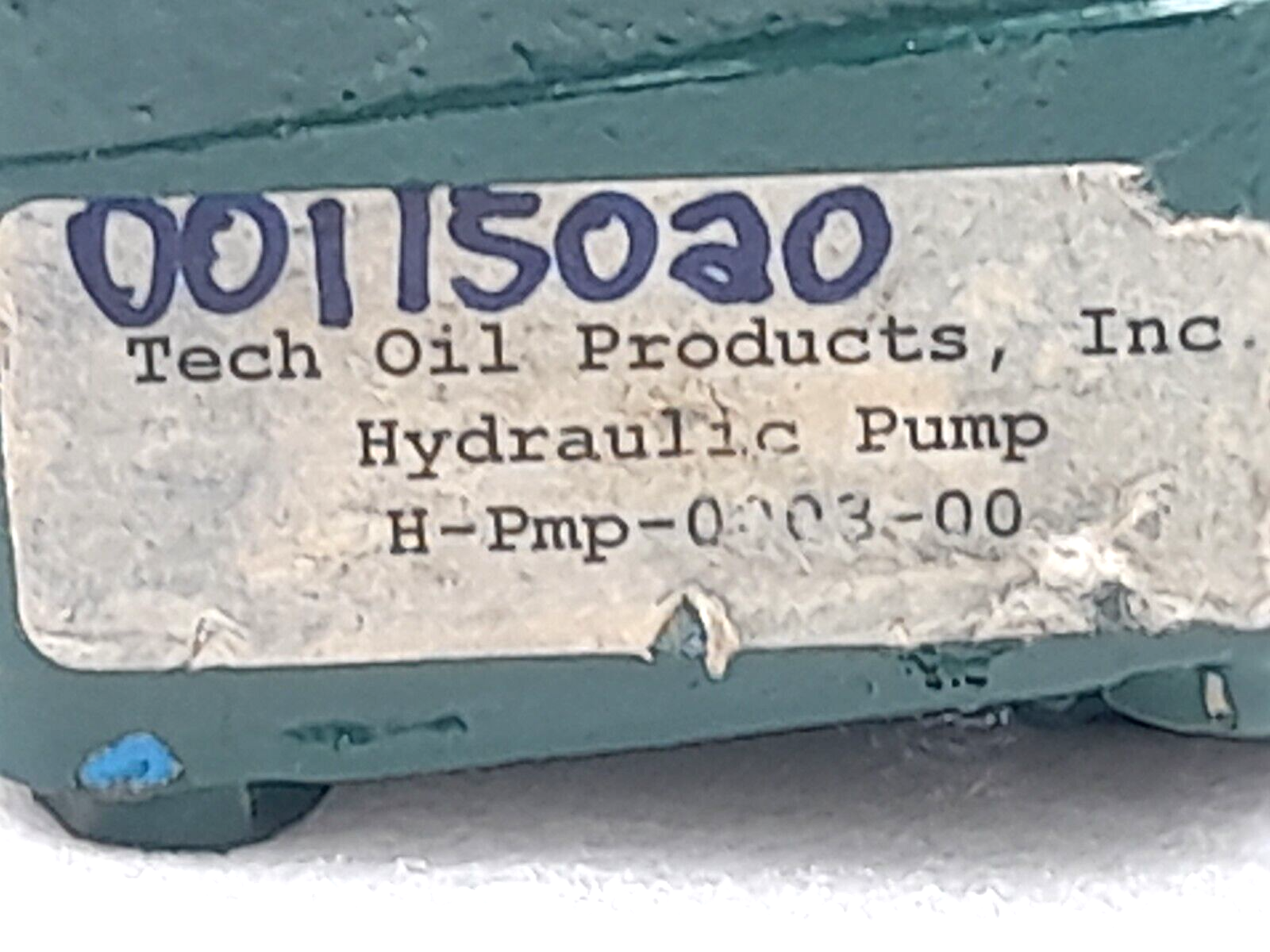 Tech Oil Products DZ2100607 Hydraulic Pump H-Pmp-0003-00 317667 DZ1 100929 37009