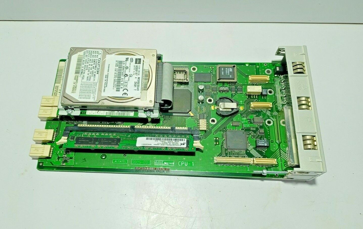 Alcatel 3EH04020AAXX000521 Business Processing Unit R3 CPU-2 + Soft (1)