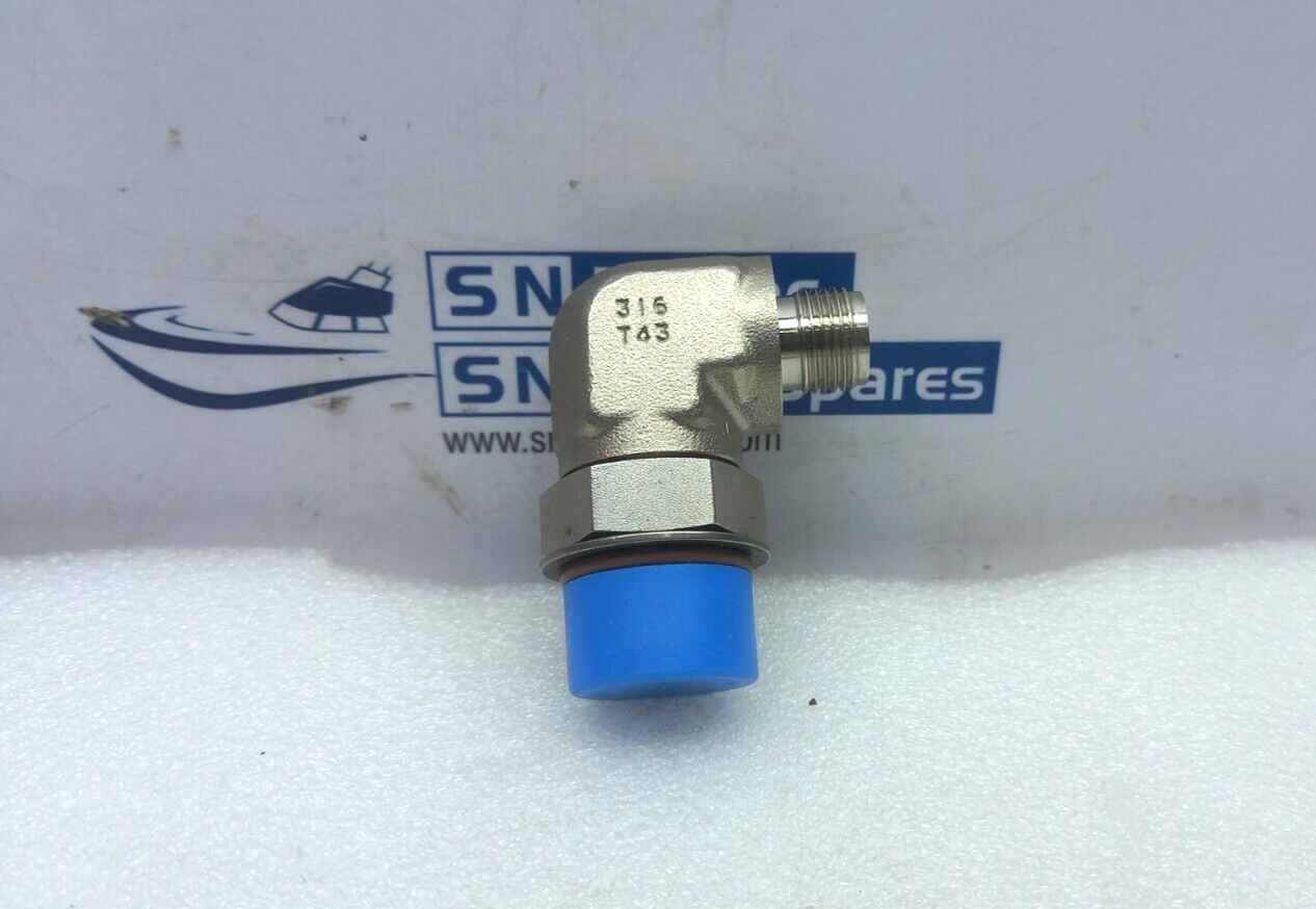 Swagelok SS-600-2-10ST Positionable Elbow 3/8 Tube X 7/8 SAE 5PCs In Lot