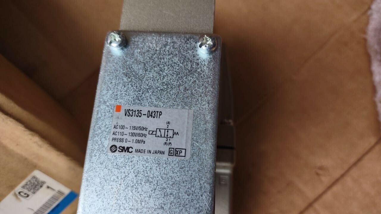 SMC VS3135-043TP Solenoid Valve AC100-115V/50Hz AC110-130V/60Hz Press 0-1.0Mpa 