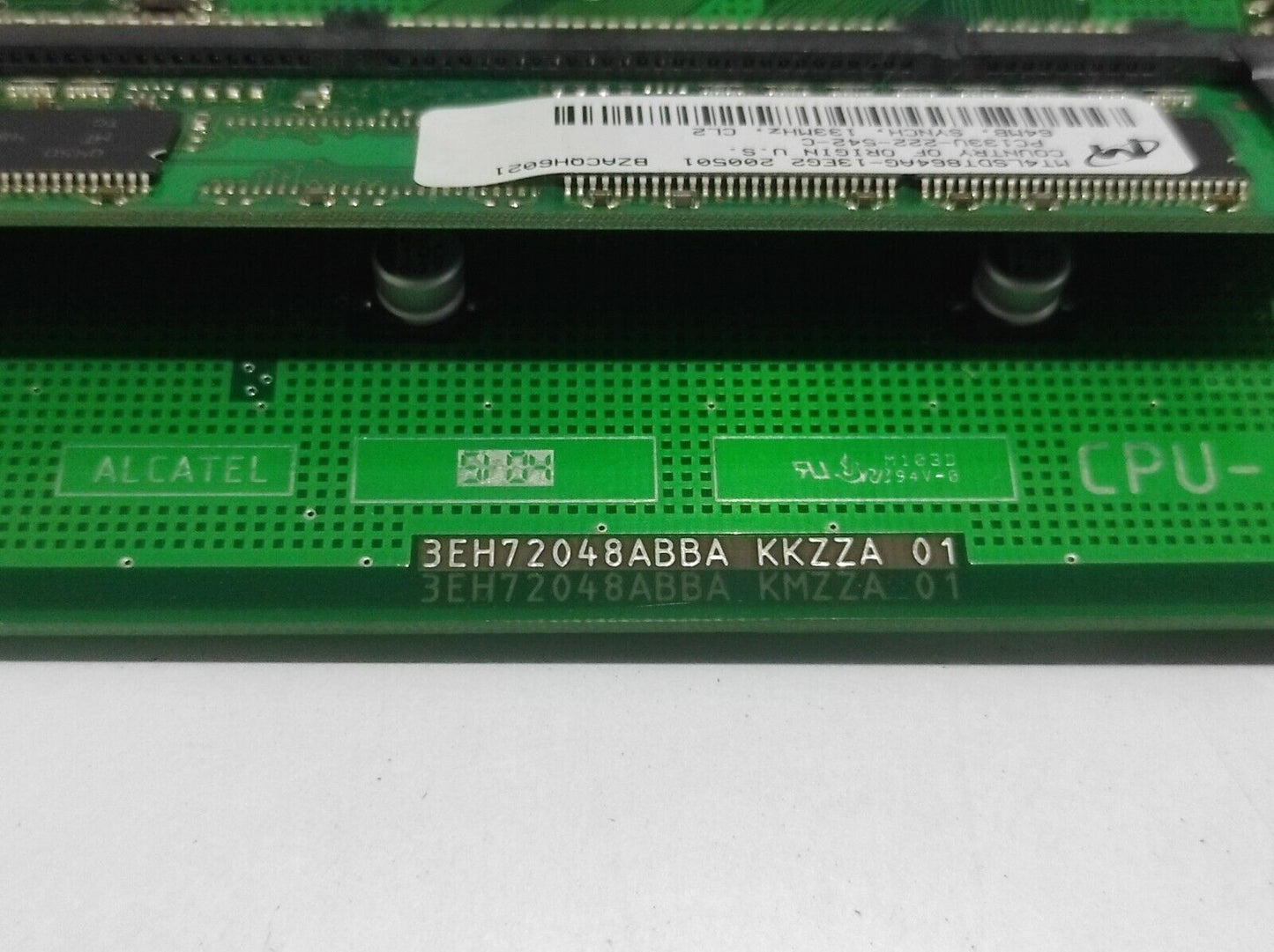 Alcatel 3EH04020AAXX000521 Business Processing Unit R3 CPU-2 + Soft