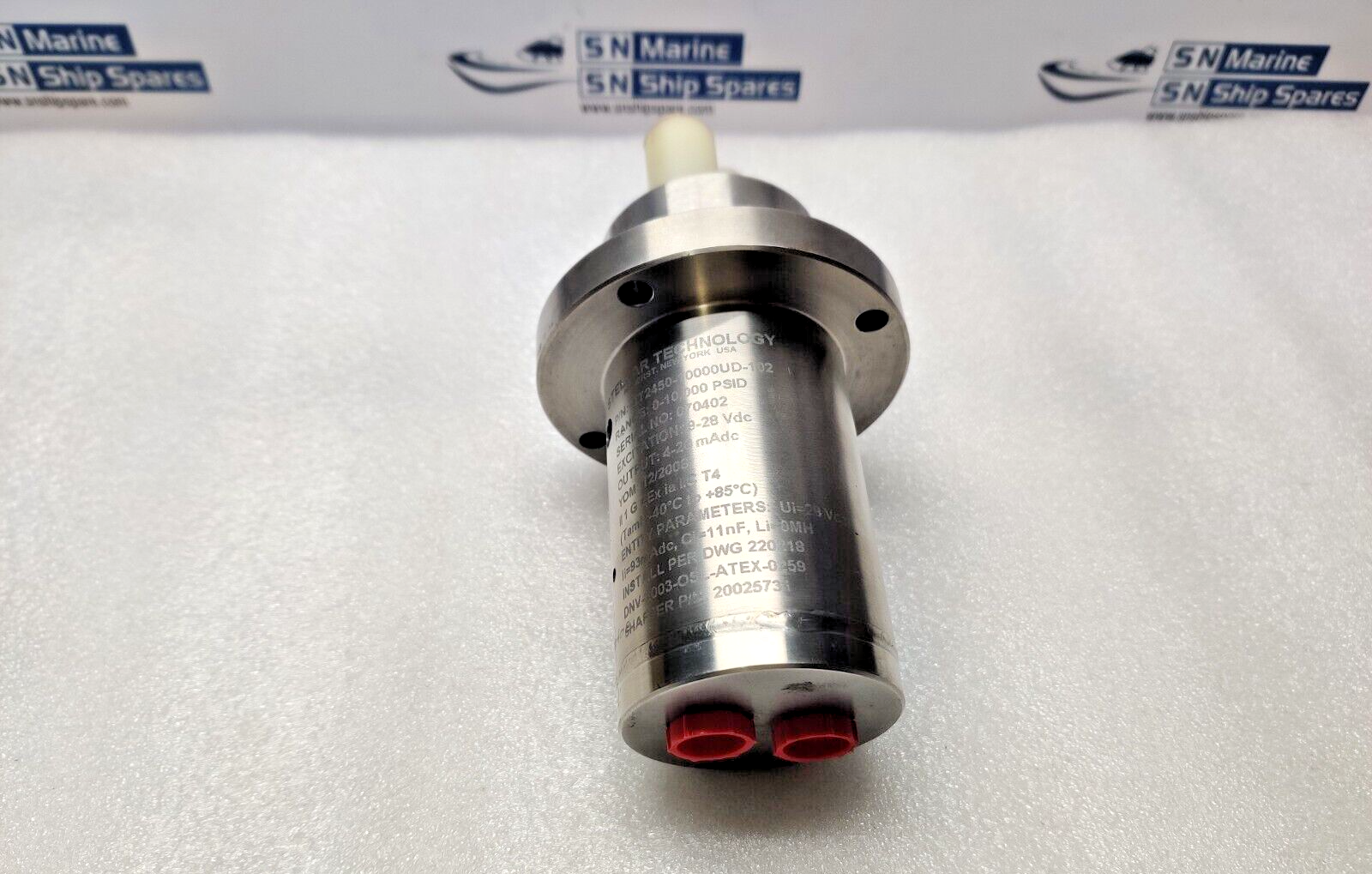 Stellar DT2450-10000UD-102 Pressure Transducer 0-10000Psid 9-28Vdc 4-20mAdc