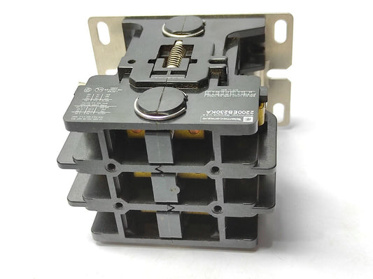 Telemecanique 2200EB230KA Contactor 25AMP IND./30 AMP RES. Per Pole 600VAC Max
