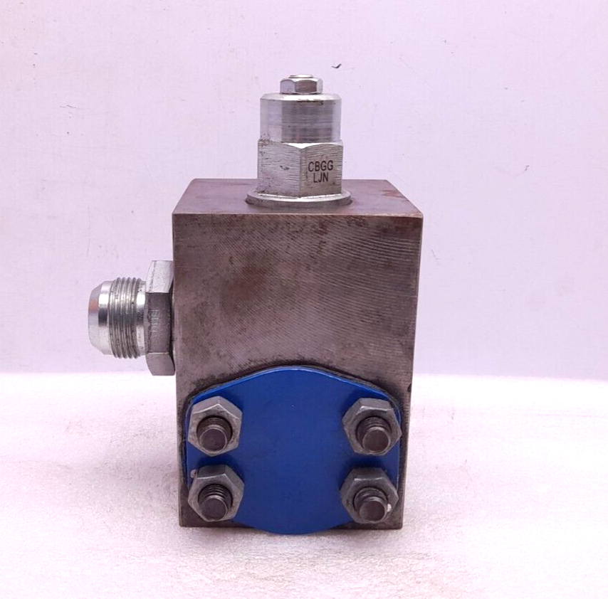 TTS 133023 Rev A 2AN1-K1 Block Valve With Sun Hydraulics CBGG LJN Cartridge