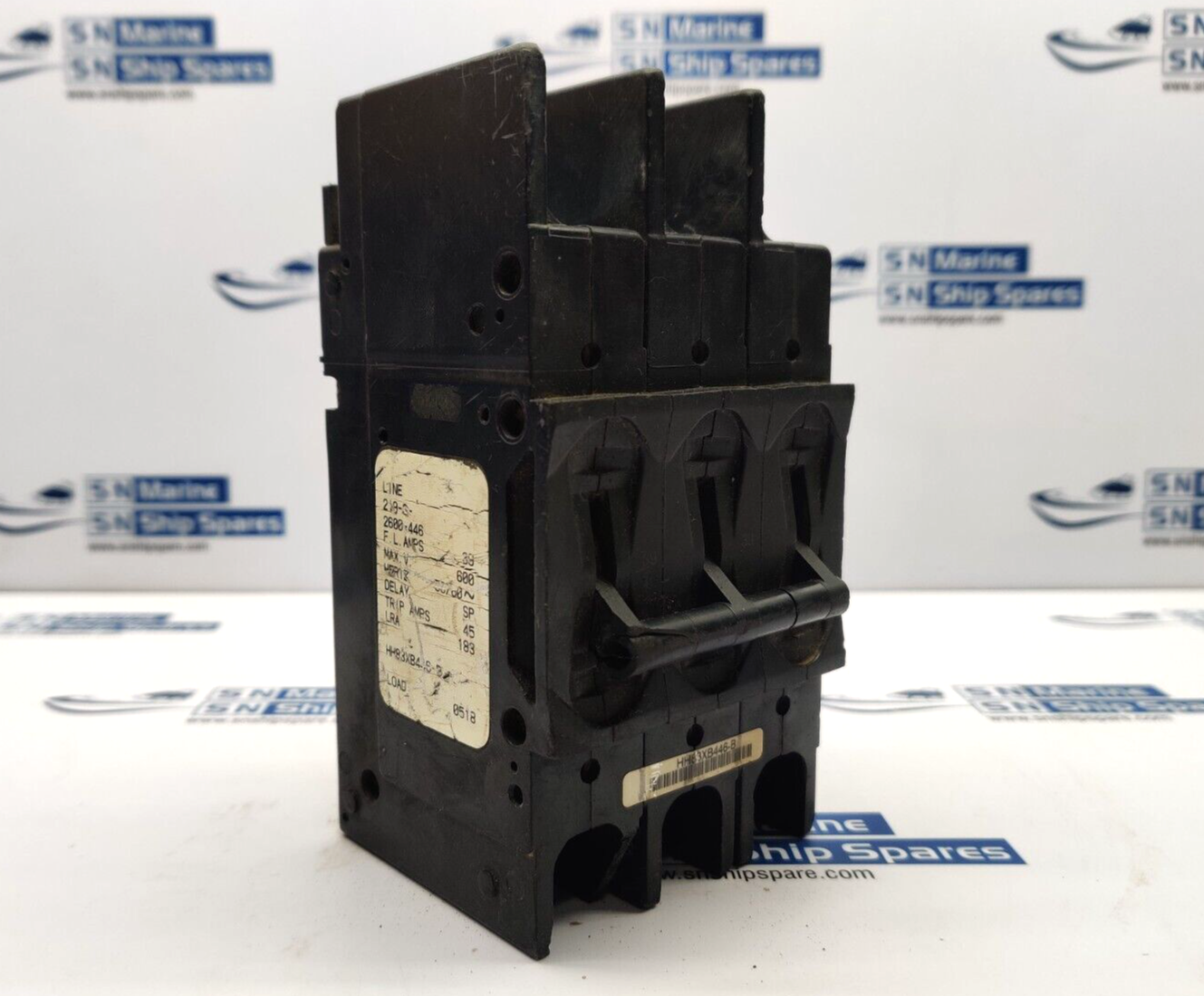 Airpax HH83XB446-B Circuit Breaker 39AMPS 600V 2600-446