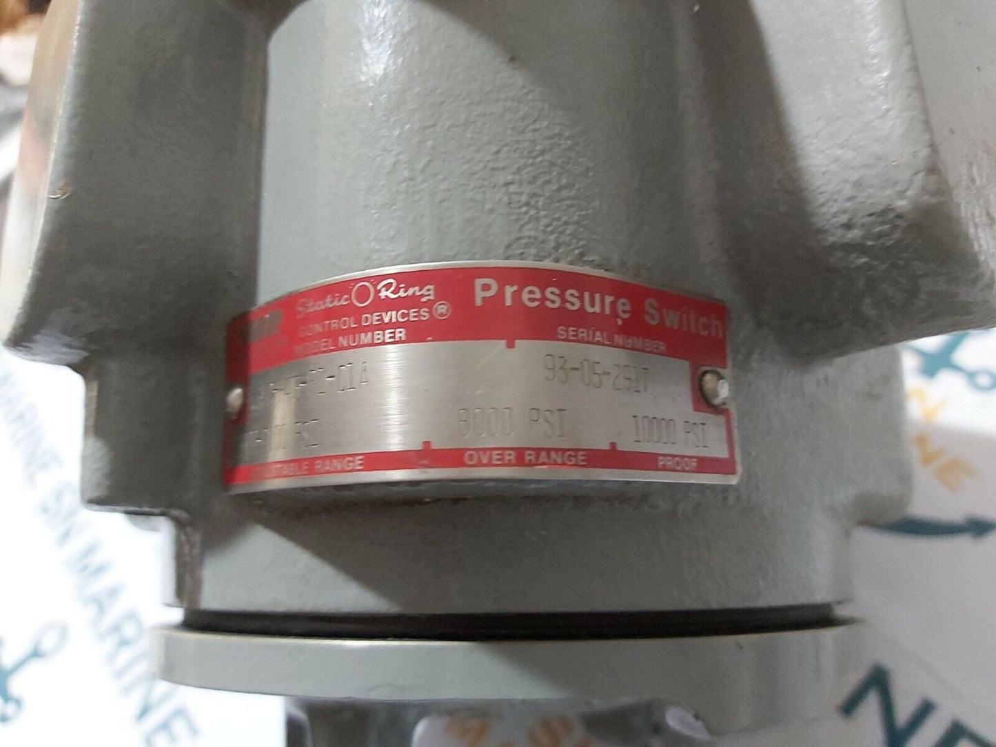 SOR STATIC O RING 3LC-H45-P1-C1A PRESSURE SWITCH 3LCH45P1C1A