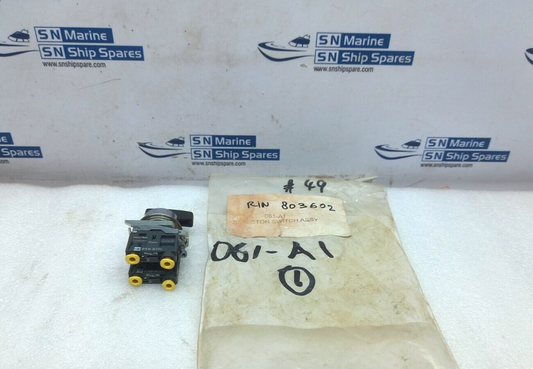 061-A1 Selector Switch Assembly Parker PXBPB391 Pmax 9bar