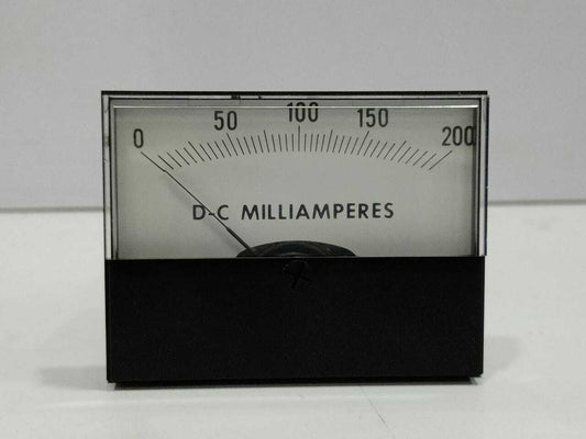Yokogawa 260200FAKA Meter 0-200 D-C Milliamperes