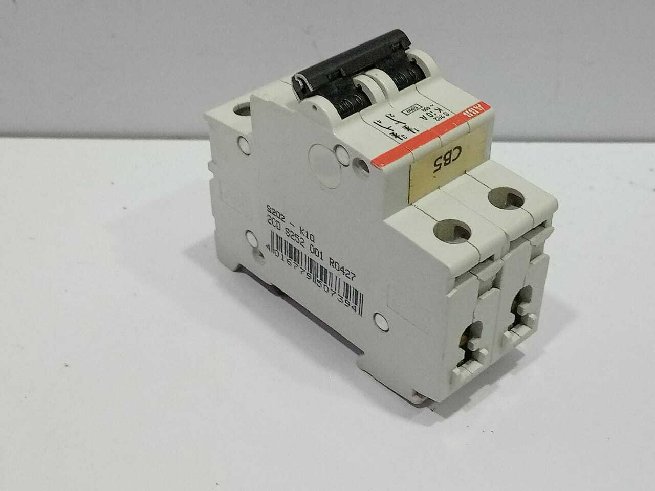 ABB S202 K10A Circuit Breaker S202-K10 ~400 Umax 253/440VAC
