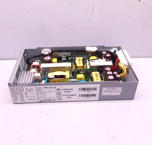TRI-MAG TMG-Z361-B Power Supply In 100-240V~ 4A 50-60Hz Out 5VDC36A 12VDC15A 360