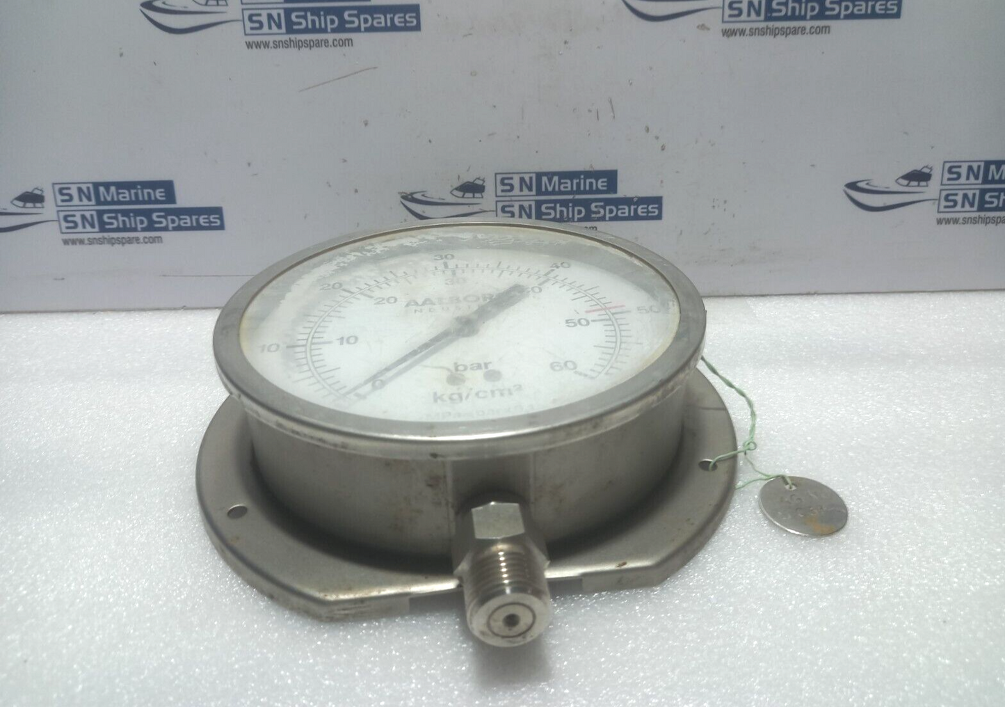 AALBORG Pressure Gauge 0-60Bar 0-60 kg/cm2
