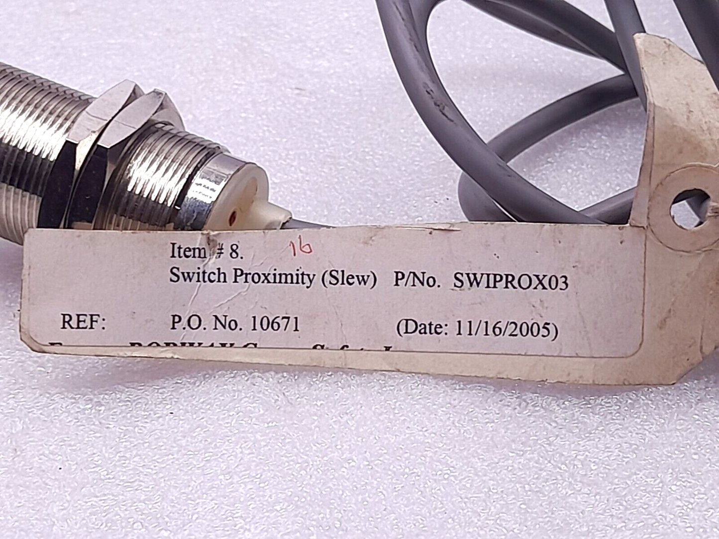 Robway Safety System ENCSLEWRW Encoder SWIPROX03 Switch Proximity (Slew)