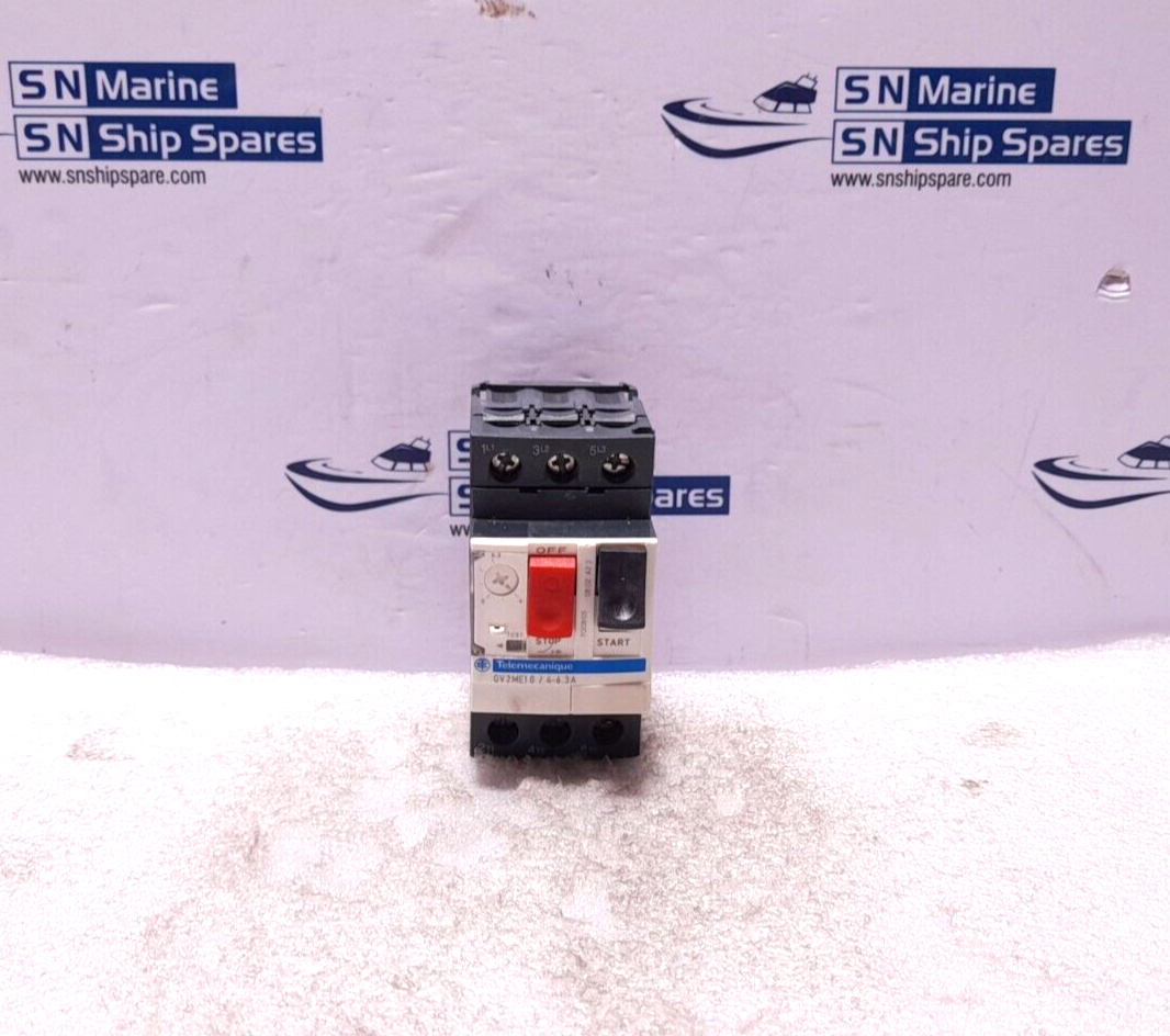Telemecanique GV2ME10 Motor Circuit Breaker 4-6.3A