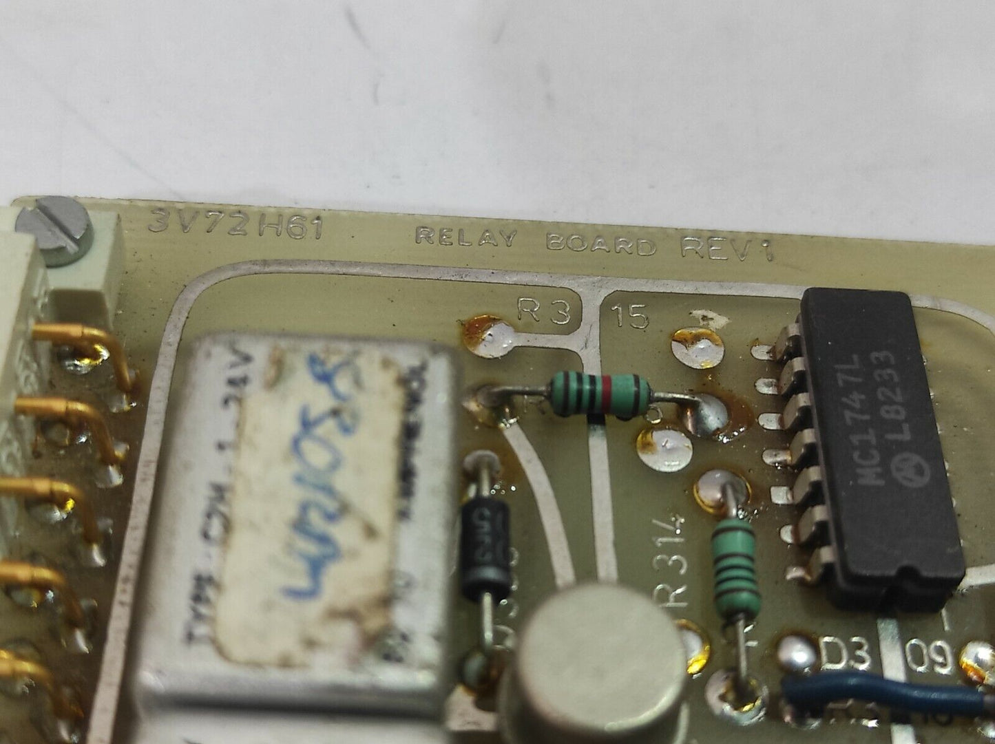 Wartsila 3V72H61 Relay Board Rev A  2223BA01300 PCB 22.23B 22.23.B.13 Relay Card