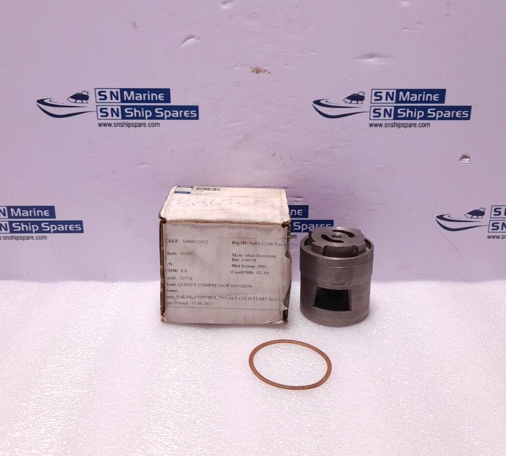 Quincy 7277X AY Valve Suction Control Valve Intake Cold Start Suction