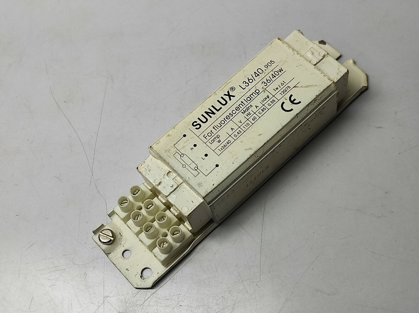 Sunlux L36/40.905 Ballast For Fluorescent Lamp 36/40W 