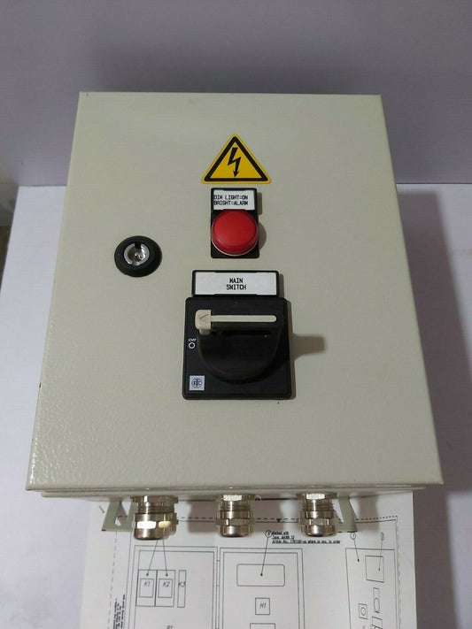 ALFA LAVAL 530483-84 SEPARATOR CONTROL CABINET PANEL PC PROJECT  