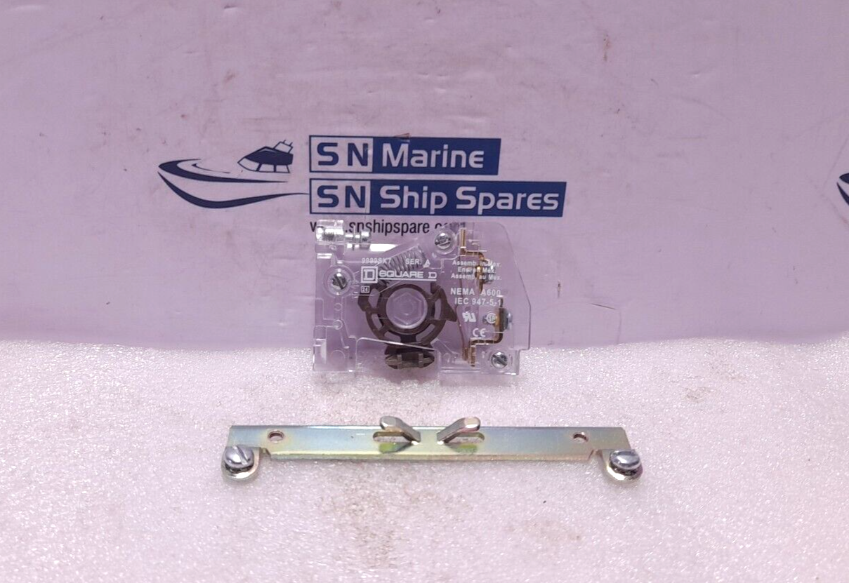 Sqaure D 9999SX7 N.C. Electrical Interlock Ser B 600VAC 50/60Hz