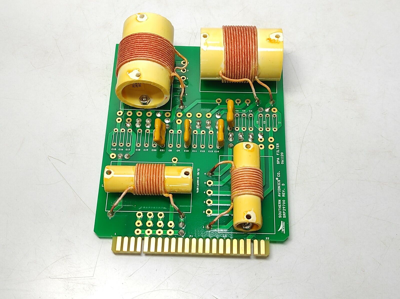 Southern Avionics SRP29700 Rev D Spa Filter PWB-297-6142 Filter H SPA