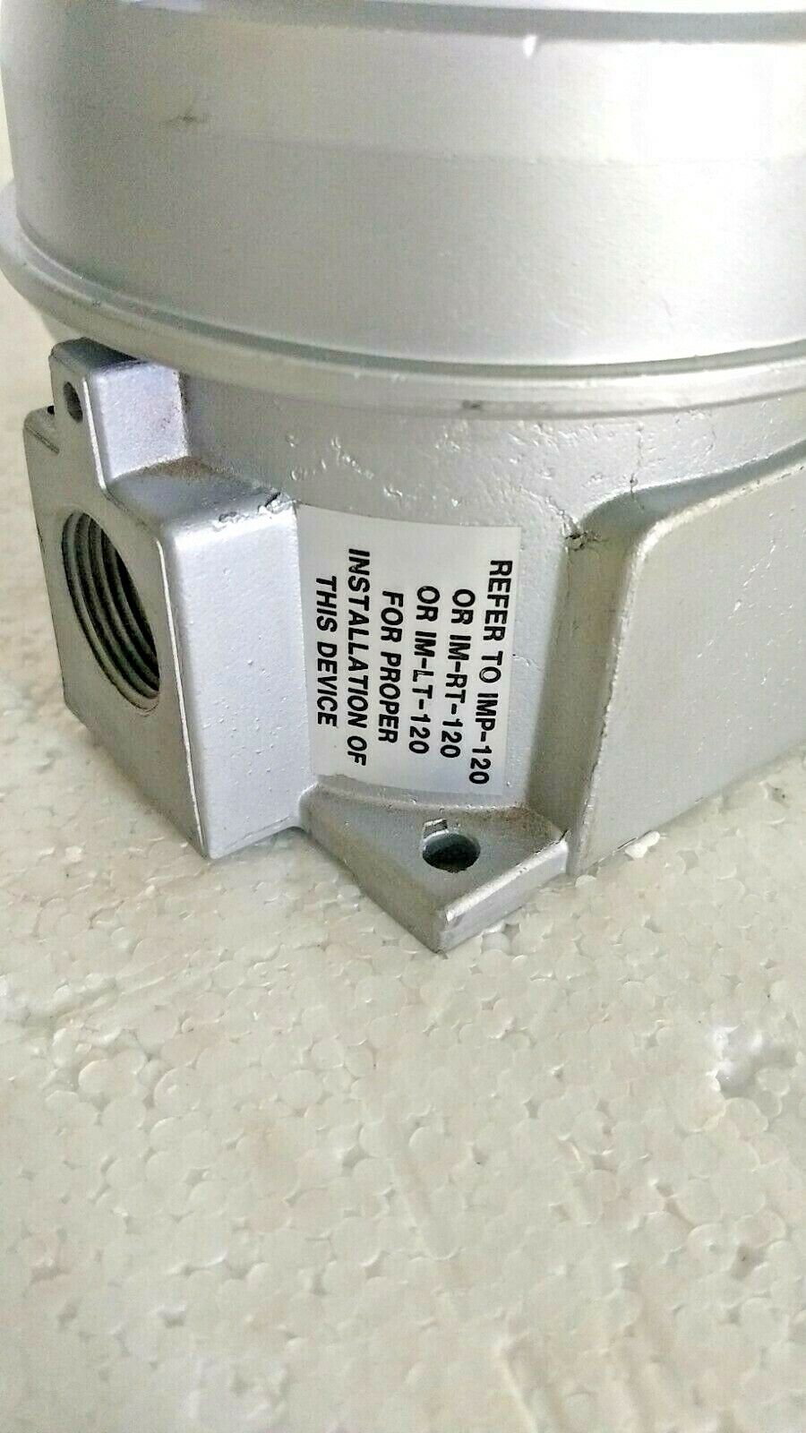United Electric F120-6BS Thermostat for Hazardous Location range 0-120 F 