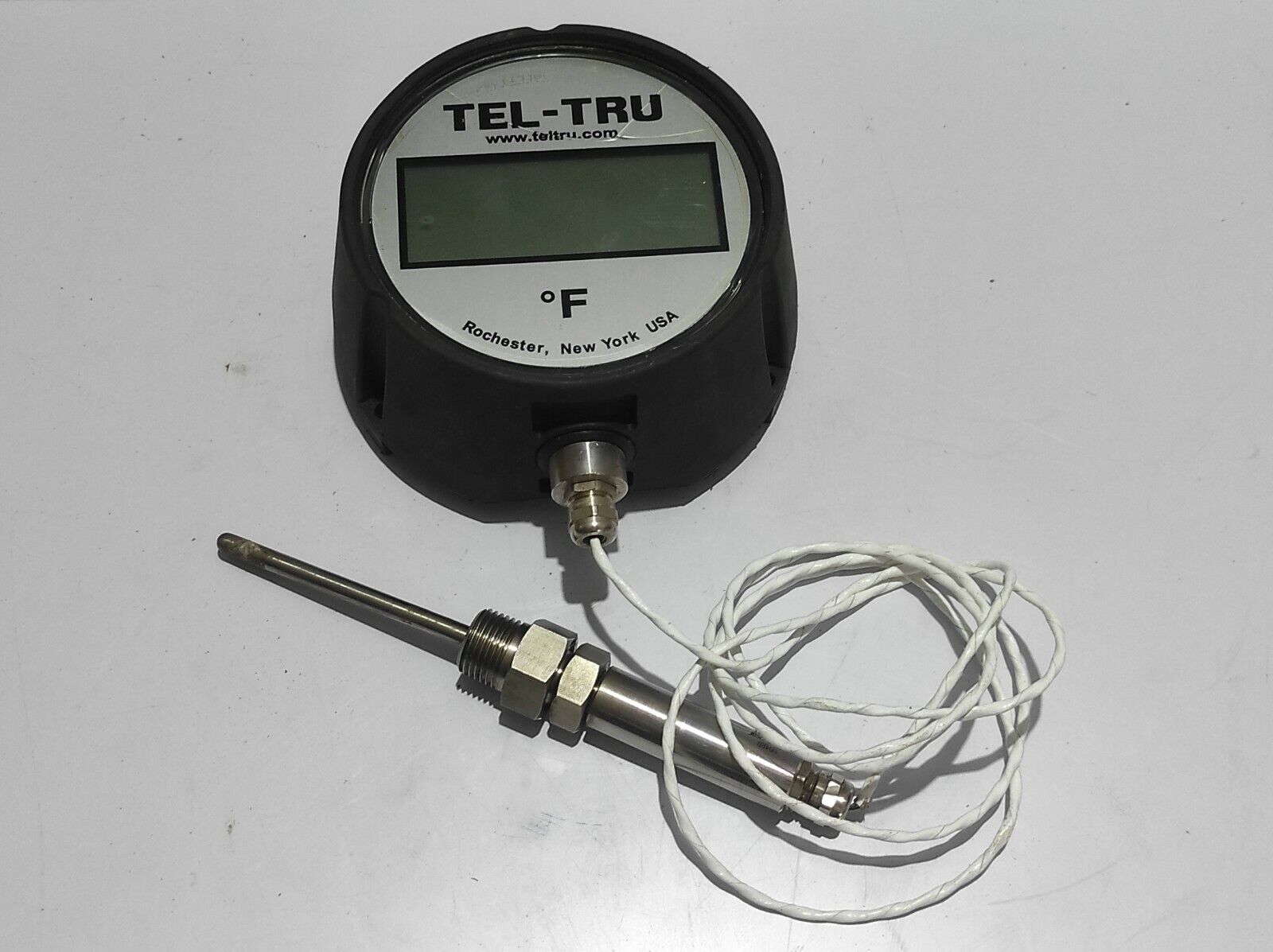 TEL-TRU ND4RB Thermometer ND4RB09115-P22042 Range -75/750F Stem 4 Union 