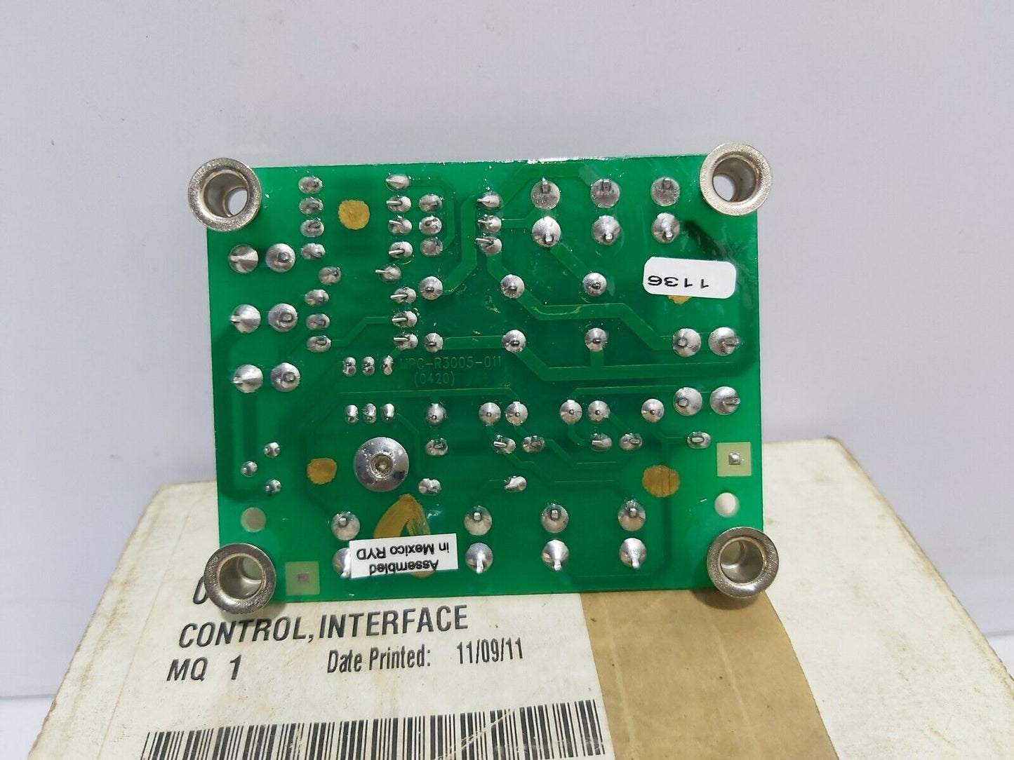 VULCAN HART 00-427759-0001 CONTROL INTERFACE TVH-R3005-A10 / MPC-R3005-11