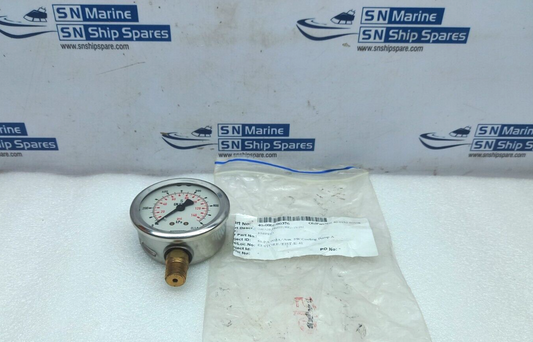 Wika 0-140PSI 0-1000kPa Pressure Gauge CI.1.6 40-0001-00376 EMPEO