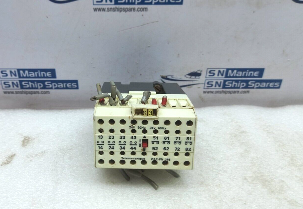 Telemecanique CA2-FN 144 Control Relay Ith=10A U=500V~ 300V AC Or DC