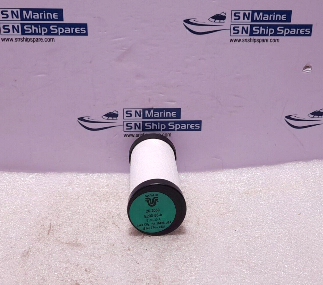 Van Air System 26-2059 Filter Element E200-55-A E100-30-A