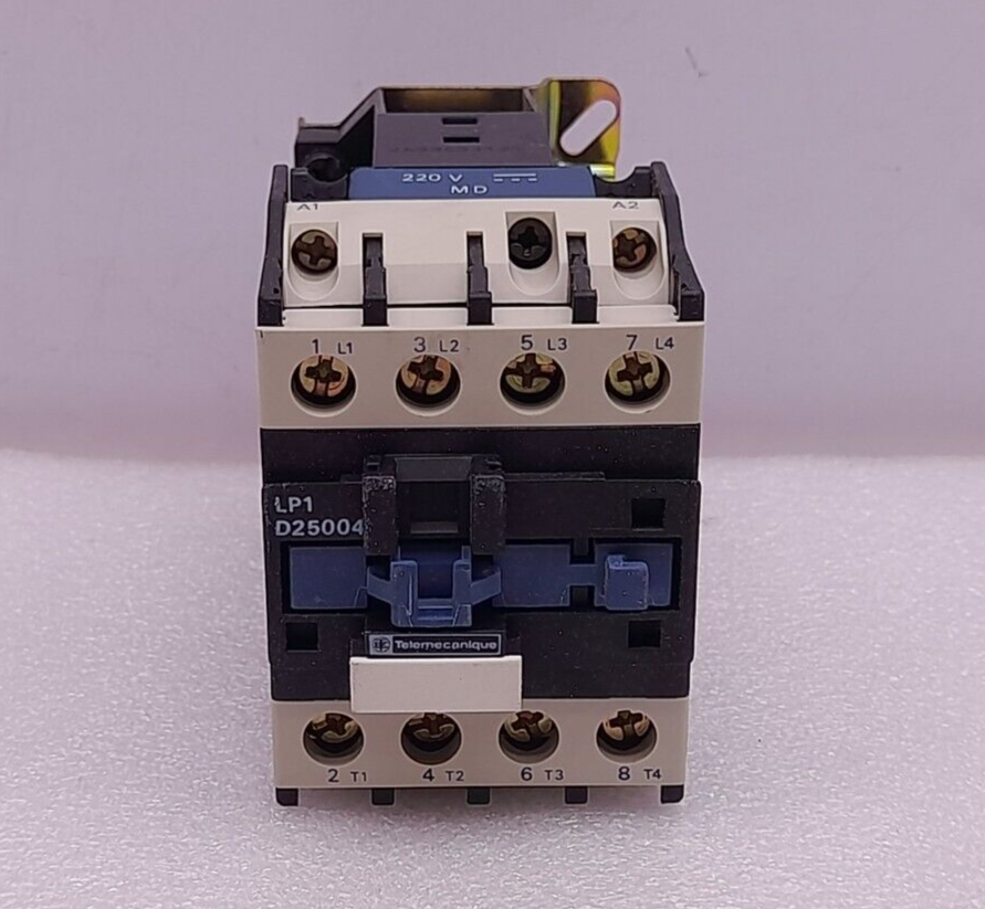 Telemecanique LP1D25004MD Contactor LP1 D25004 4P Ith 40A Coil MD 220VDC