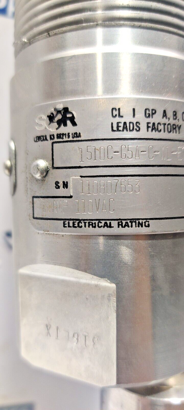 SOR 1510C-G5A-C-W1-ES-TTHTCSC4X Float Switch With SOR Type HT