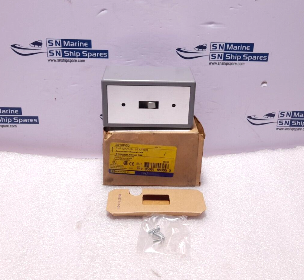 Square D 2510FG2 Ser A FHP Manual Starter NEMA 1 Enclosure