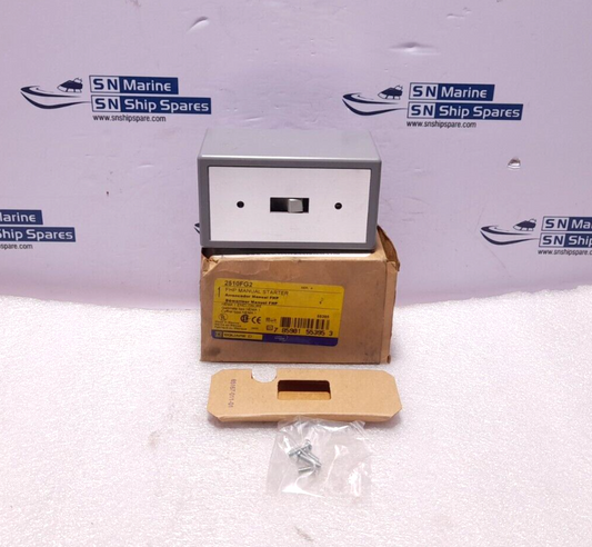 Square D 2510FG2 Ser A FHP Manual Starter NEMA 1 Enclosure