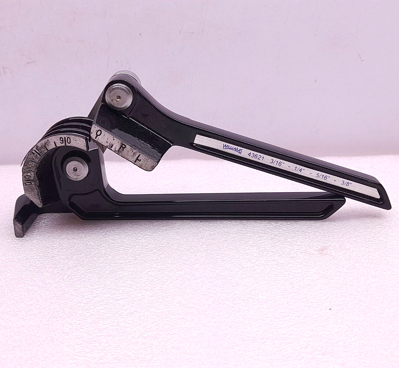 Williams 43621 Tube Bender 3/8” Capacity 3/16” - 1/4” - 5/16” - 3/8”