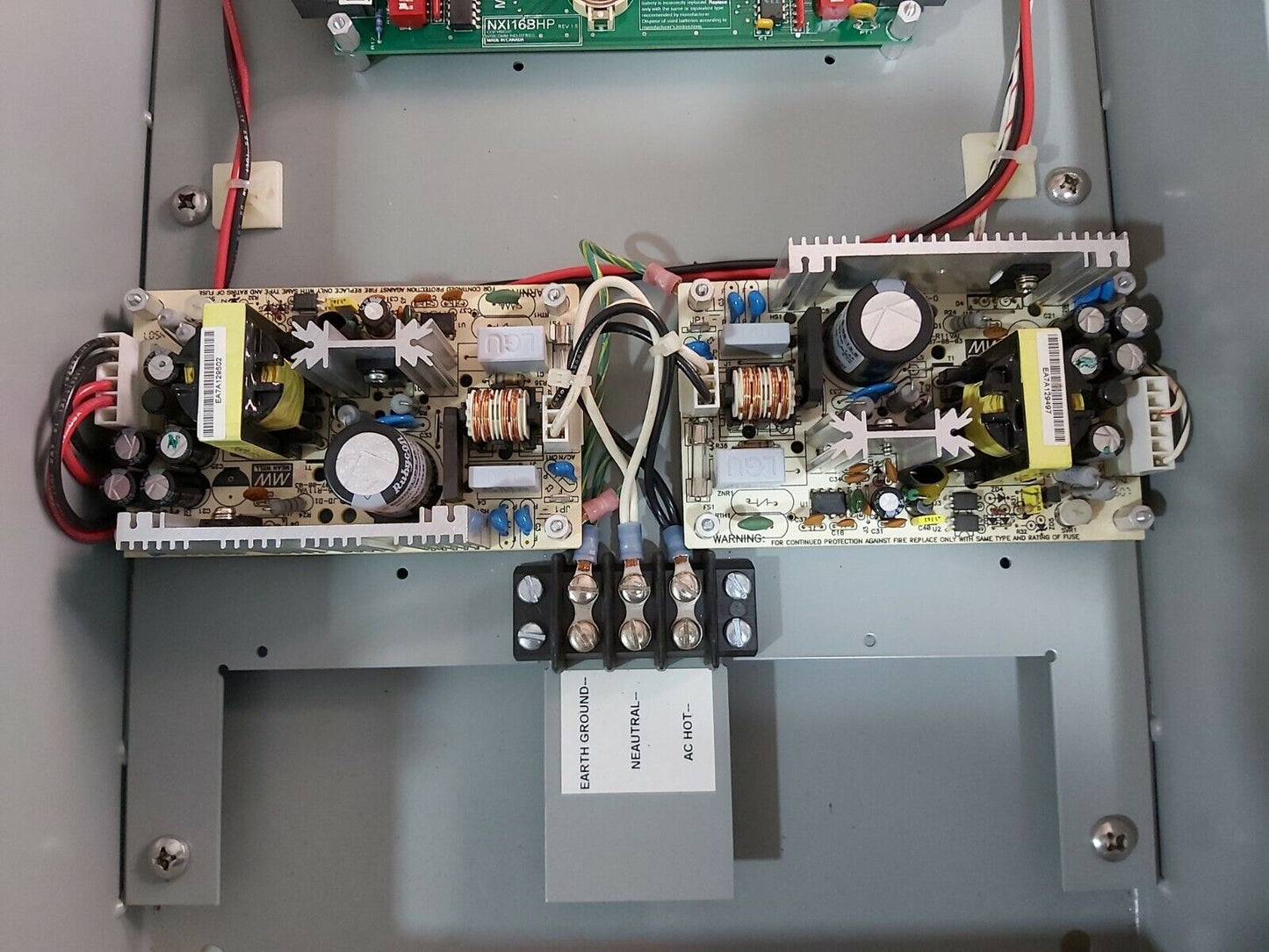 VISICOMM INDUSTRIES NX48C-2B ENGINE ALARM PANEL 