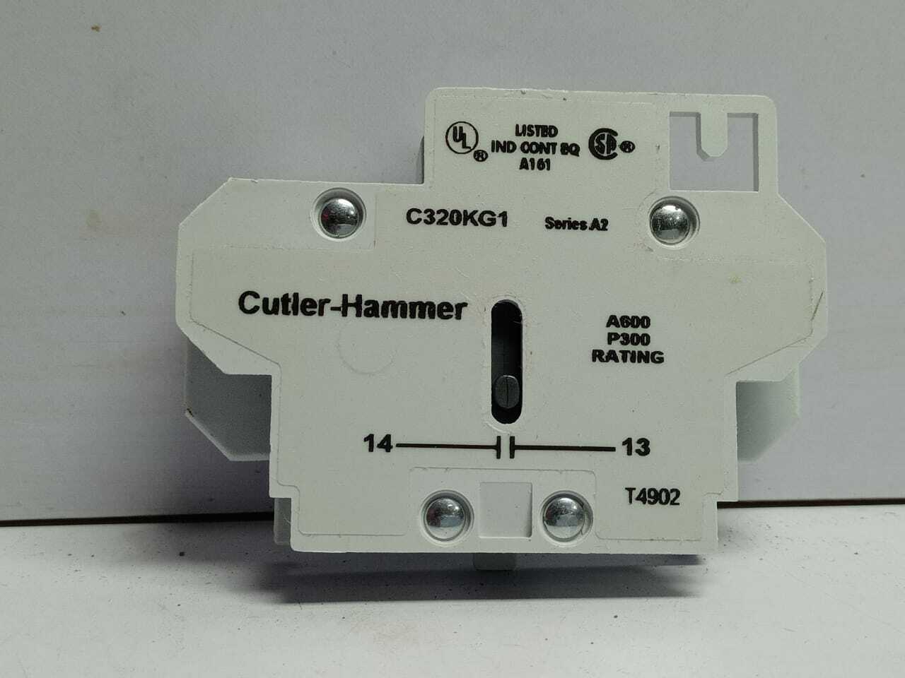 Thermo King 44-8892 Auxiliary Contact Cutler Hammer C320KG1 Series A2