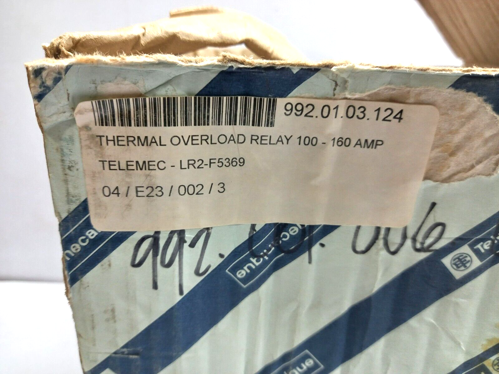 Telemecanique LR2 F5369 Overload Relay 100A-160A