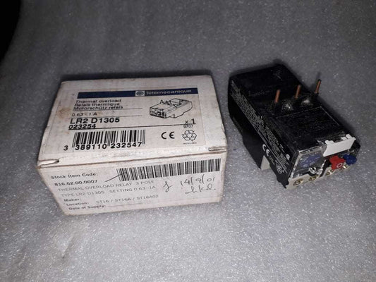 Telemecanique LR2D1305 Thermal overload Relay New in Box 