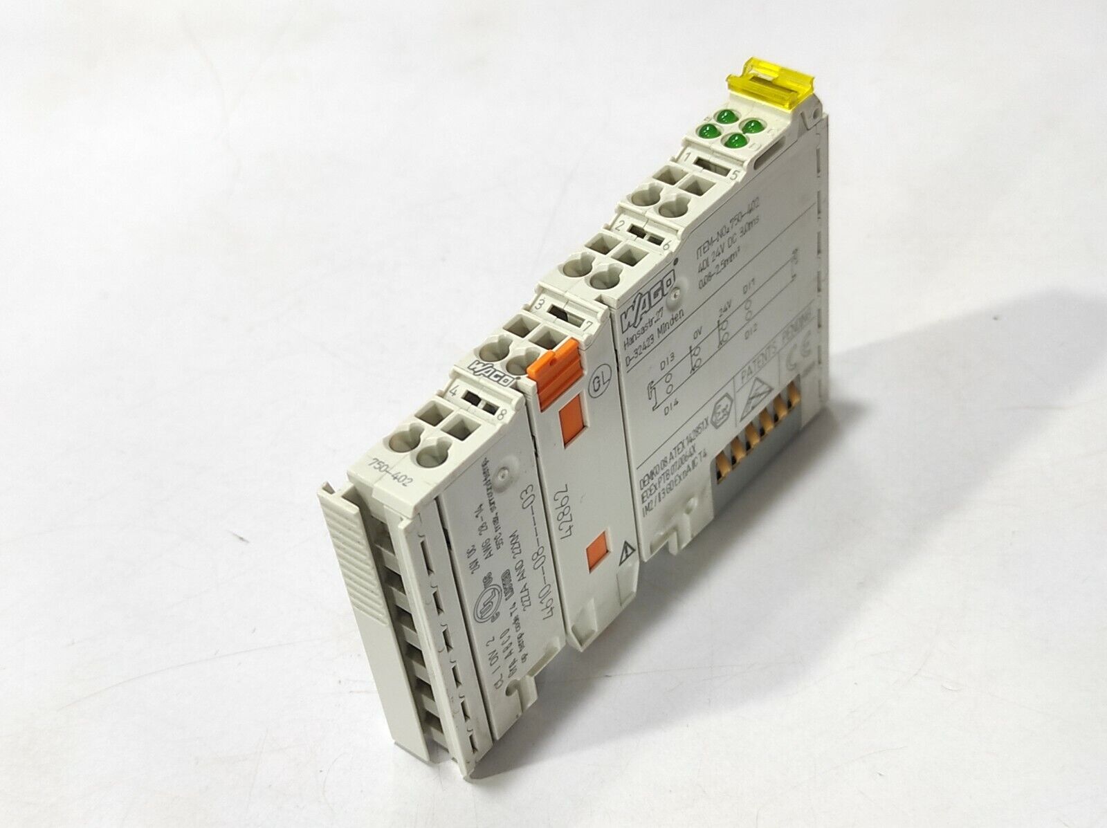 Wago 750-402 4-Channel Digital Input Module 750402 4DI 24V DC 3.0ms