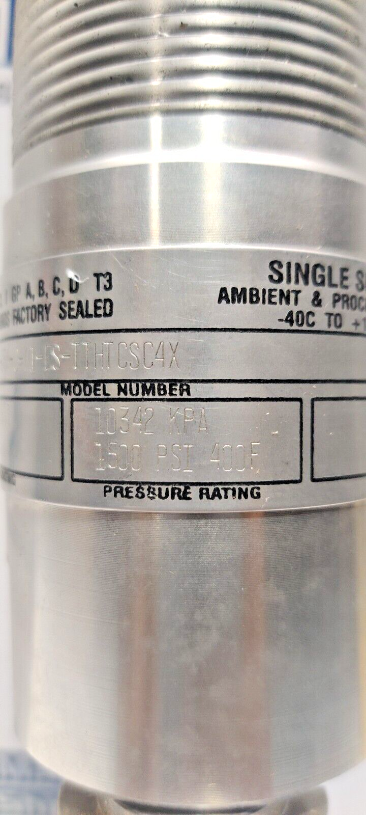 SOR 1510C-G5A-C-W1-ES-TTHTCSC4X Float Switch With SOR Type HT