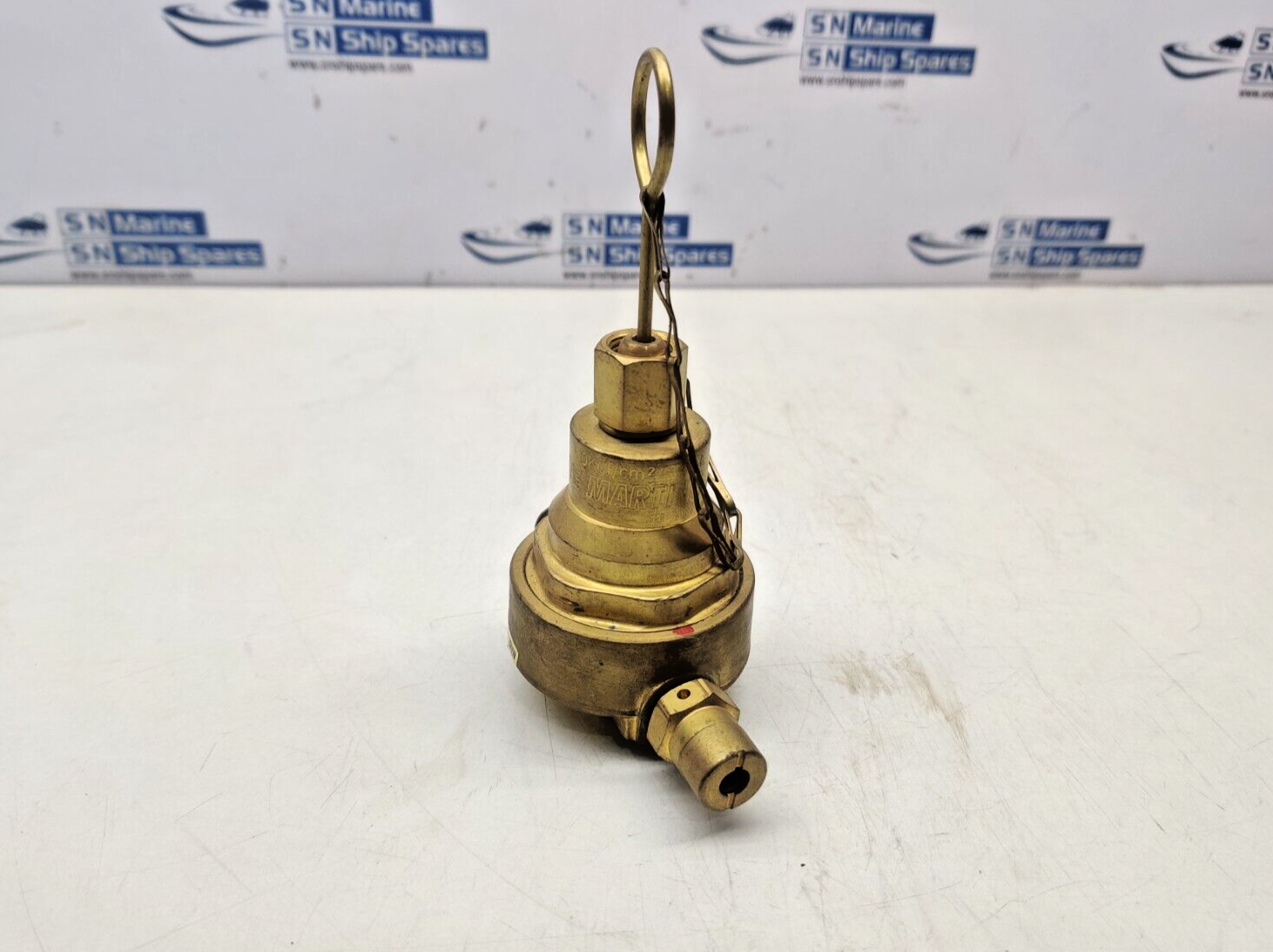 White Martins Dry Flame Shutoff Valve For Oxygen Regulator 10kg/cm2