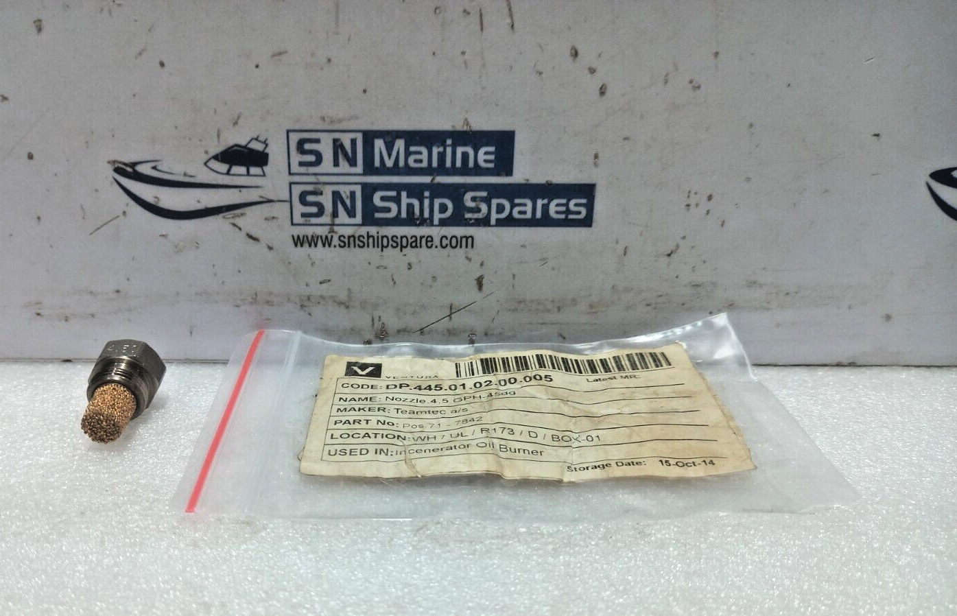 Teamtec a/s 71-7842 Nozzle 4, 5 GPH-45dg 4PCs In Lot