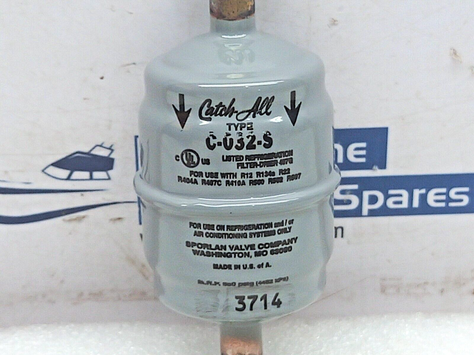 Sporlan C-032-S Solder Filter Drier ¼ Scotsman 02-3319-01