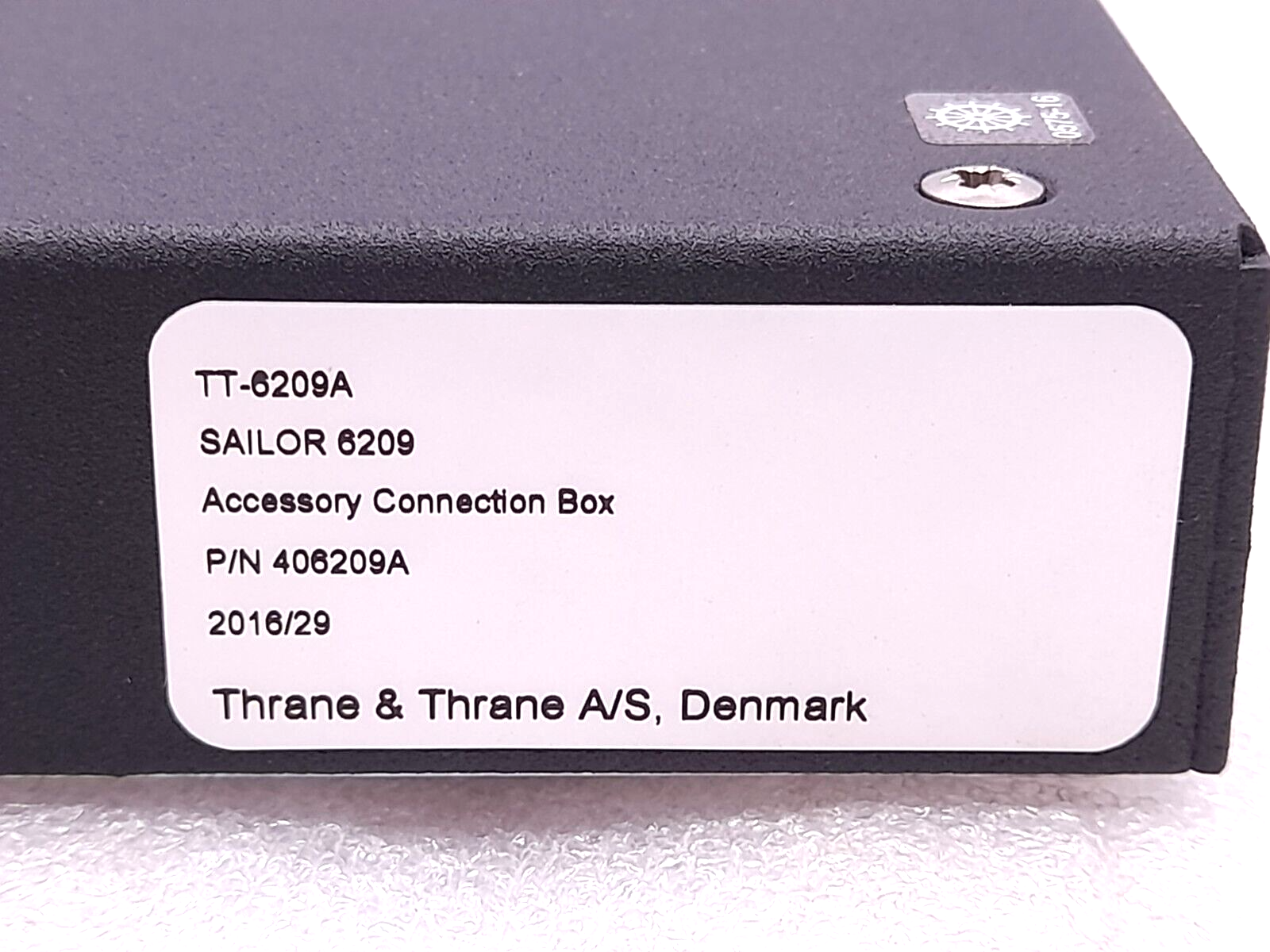 Thrane & Thrane Sailor TT-6209A Accessory Connection Box 406209A With 5m Cable