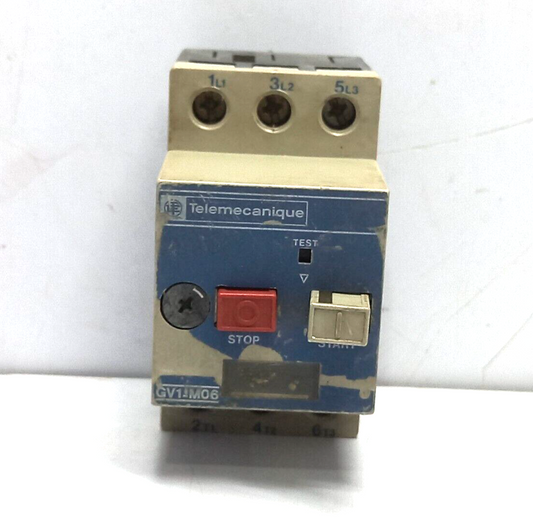 Telemecanique GV1-M06 Motor Circuit Breaker 1-1.6A Ue 660V 50/60Hz