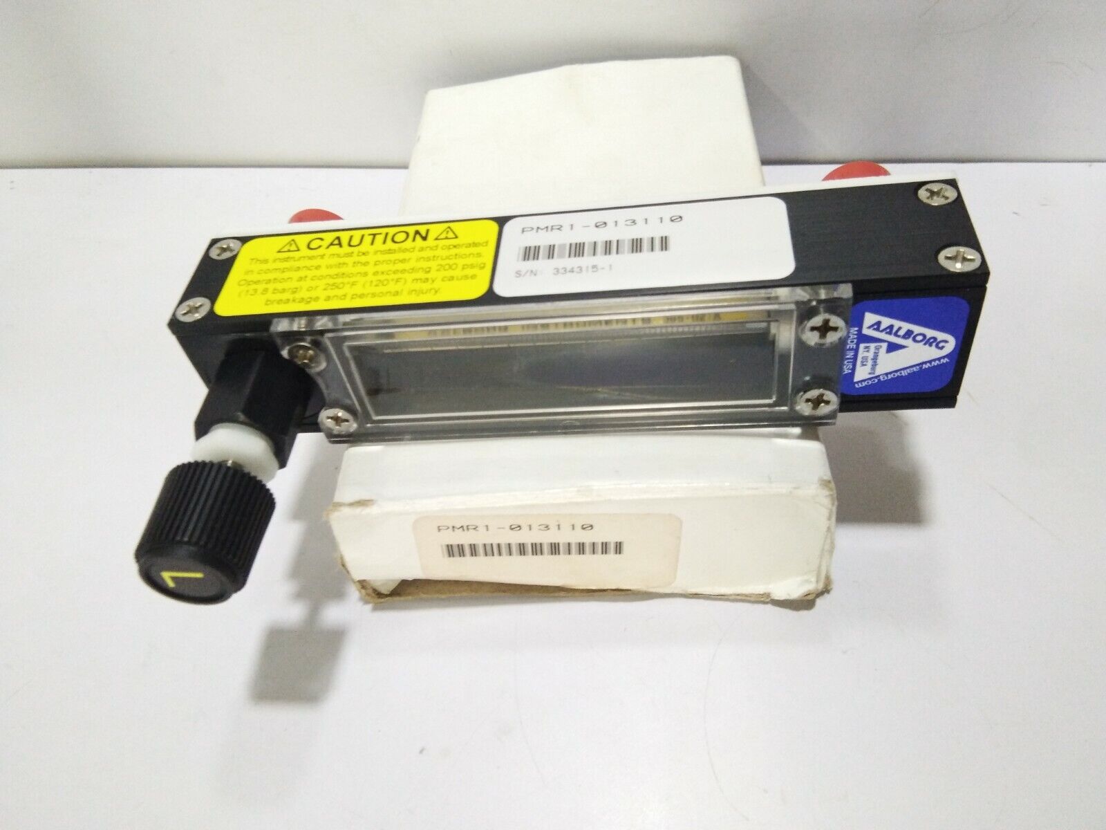 AALBORG PMR1-013110 FLOW METER PMR1013110 
